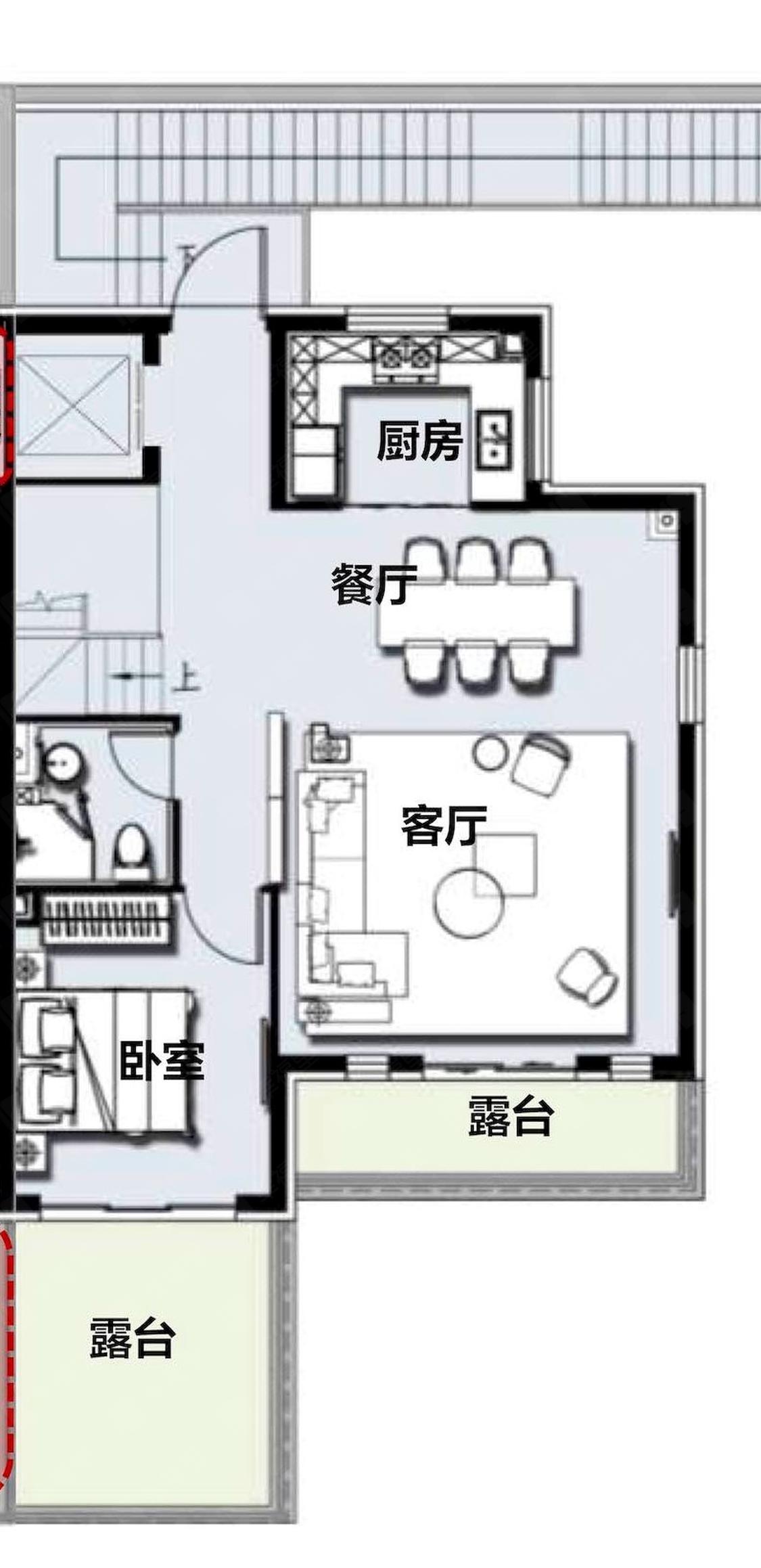 中铁诺德阅墅4室3厅3卫户型图